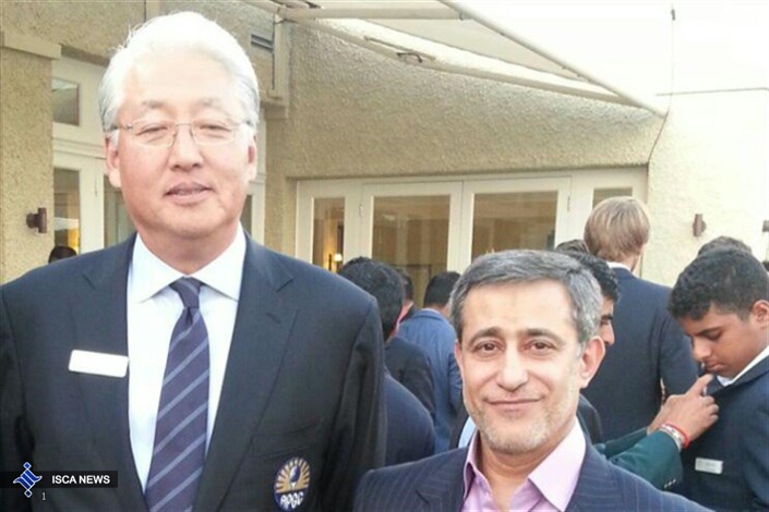 دیدار سعیدی با رییس و دبیر کل کنفدراسیون گلف آسیا
