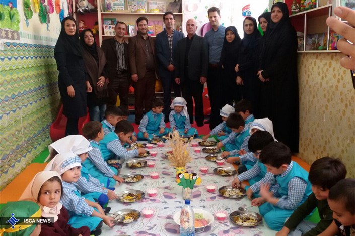 افتتاح ارائه غذای گرم در روستا مهدهای شهرستان ملارد