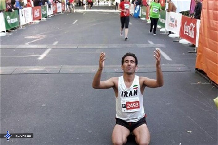 دونده ایرانی در دوی نیمه ماراتن ارمنستان سوم شد