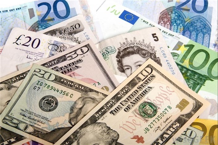 افزایش نرخ دلار و افت پوند و یورو بانکی
