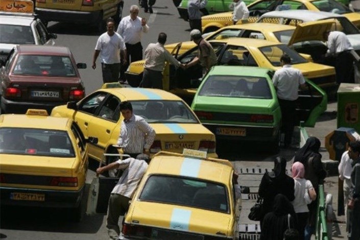 ۴۰ درصد تاکسی های پایتخت در معاینه فنی رد شدند