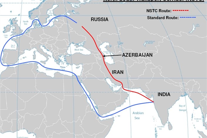 ایران به کریدور تجاری شمال و جنوب متصل شود