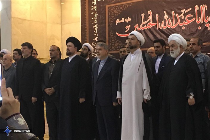 وزیر فرهنگ و ارشاد اسلامی با سیدحسن خمینی دیدار کرد