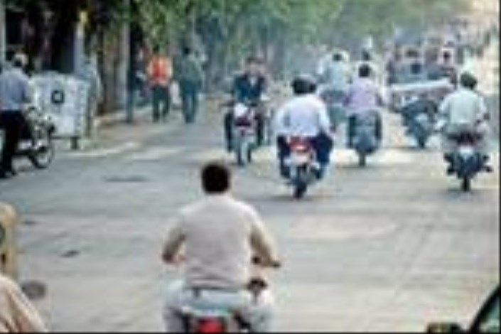 موتور سیکلت ها  ‌تهران را خفه کردند