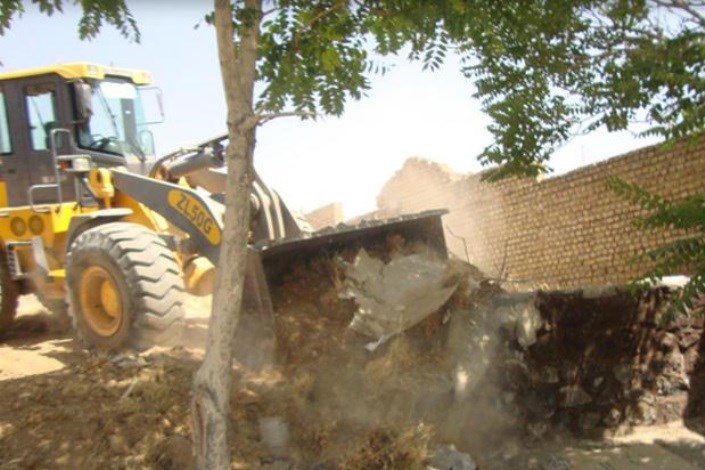 تخریب 253 مورد دیوارکشی غیرمجاز در 6 ماه نخست امسال