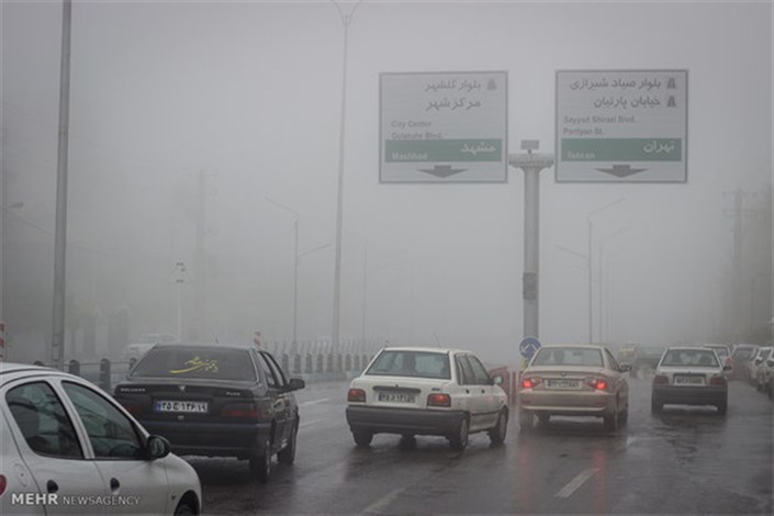 بدرقه بارانی مهمانان نوروزی در مازندران