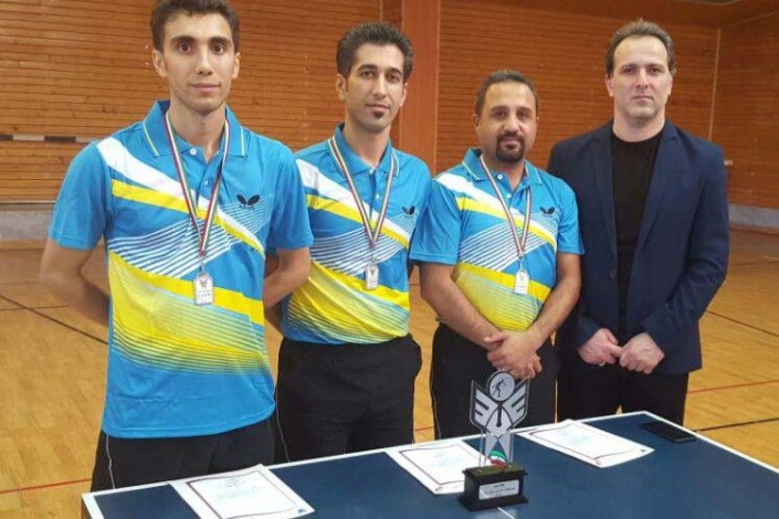نایب قهرمانی واحد رامسر در مسابقات تنیس روی میز دانشجویان دانشگاه های آزاد اسلامی استان مازندران