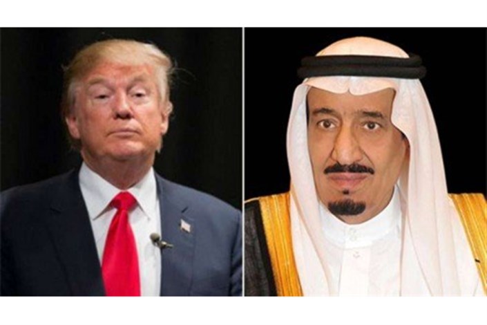 تماس تلفنی پادشاه عربستان با ترامپ