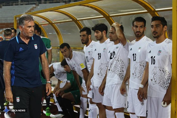 تیم  ملی مقابل  قطر  سفید پوش شد