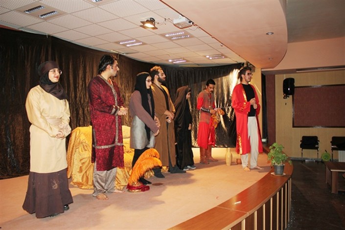 اجرای دو تئاتر به مناسبت اربعین در دانشگاه آزاد اسلامی شاهرود