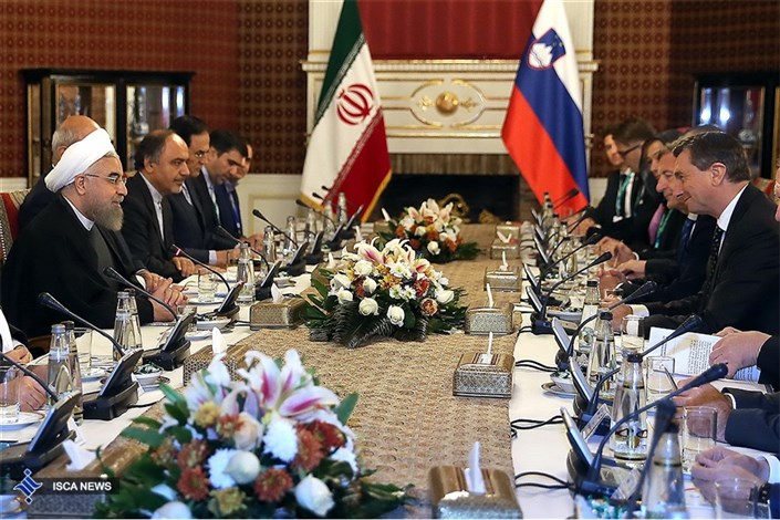 رئیس جمهوری: ایران و اسلوونی برای توسعه همکاری های مشترک مصمم هستند