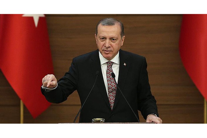 اردوغان حمایت ارتش آمریکا از شبه نظامیان کرد را محکوم کرد