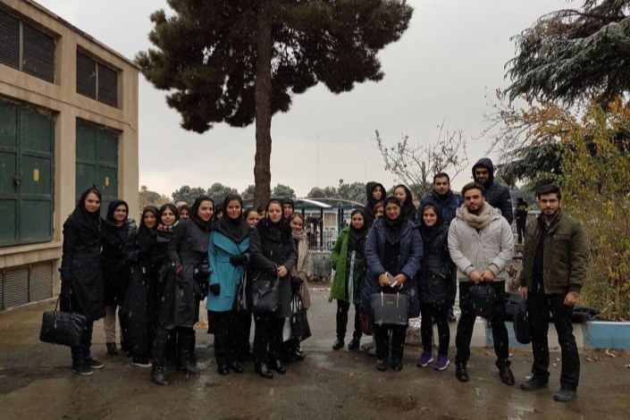 بازدید دانشجویان واحد علوم دارویی از شرکت تامین و تصفیه آب و فاضلاب تهران