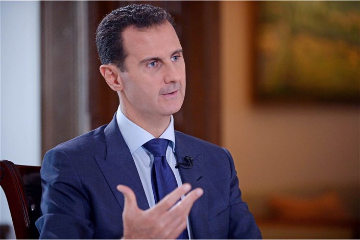 بشار اسد: آمریکا بدون مشورت با ما، به مواضع داعش حمله کرده است