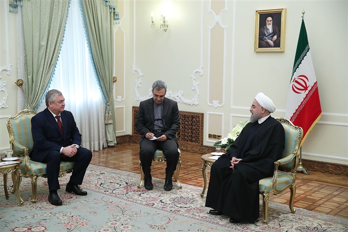 رئیس جمهوری: همفکری و همکاری ایران و روسیه، برای مبارزه علیه تروریسم ادامه می یابد 