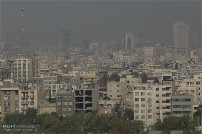 هوای تهران برای گروه‌های حساس ناسالم است/ هوا فردا هم آلوده است 