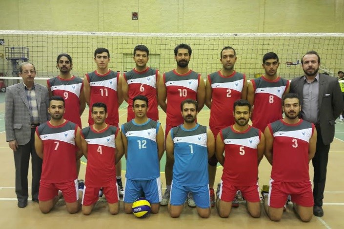  مسابقات والیبال دانشجویان پسر دانشگاه های آزاد اسلامی استان اصفهان به میزبانی واحد مبارکه