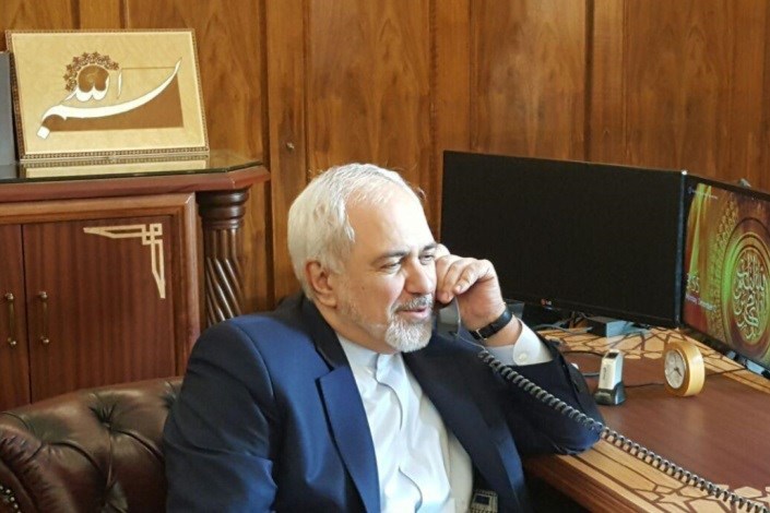 تماس تلفنی بن علوی و ظریف/وزیر خارجه عمان جویای احوال ظریف شد