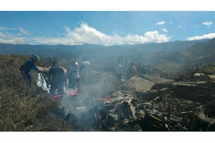 سقوط مرگبار هواپیمای نیروی هوایی اندونزی