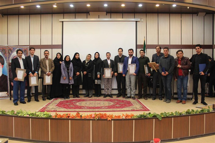 برگزاری مراسم نکوداشت هفته پژوهش و فناوری سال 95 واحد تهران شرق