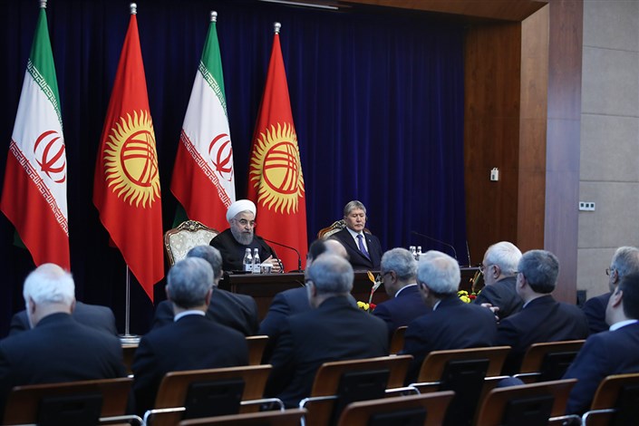 رئیس جمهوری: فصل نوینی در روابط تهران – بیشکک گشوده شده است