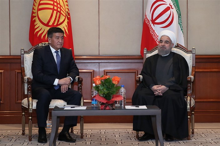 رئیس جمهوری:  کمیسیون مشترک ایران و قرقیزستان باید در راستای افزایش روابط فعالتر شود