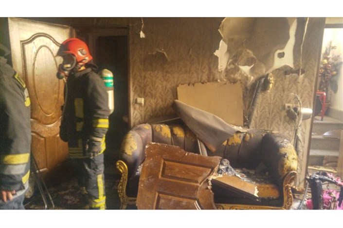 انفجار منزل مسکونی بر اثر نشت گاز شهری در اردبیل