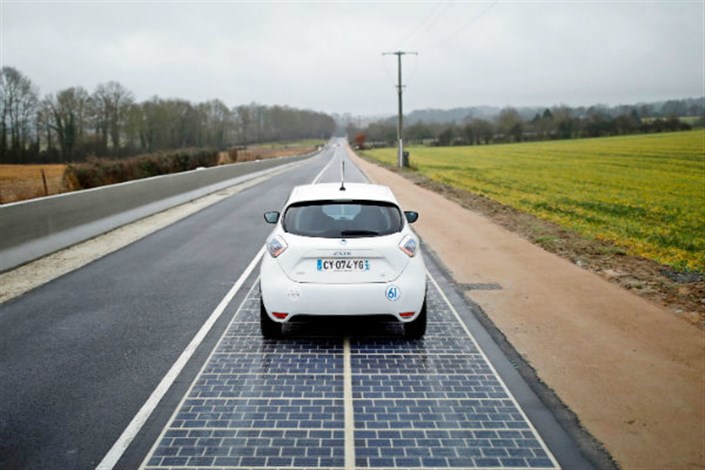 با جاده خورشیدی آشنا شوید؛ اولین جاده مجهز به پنل های خورشیدی در فرانسه