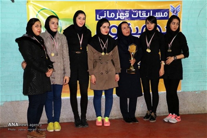 مسابقات استانی بدمینتون دانشجویان دانشگاه آزاد اسلامی به میزبانی سمنان /شاهرودی‌ها قهرمان شدند