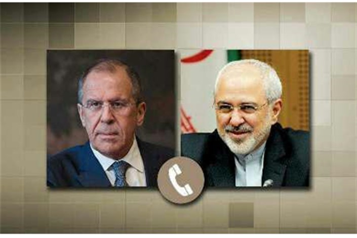 گفتگوی تلفنی وزرای امور خارجه ایران و روسیه 