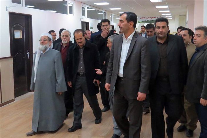 مرکز رشد واحدهای فناور و کارآفرین دانشگاه آزاد اسلامی واحد مریوان افتتاح شد
