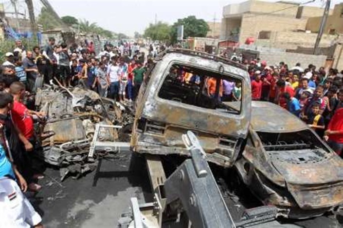 ۱۰ کشته و ۴۰ زخمی بر اثر حمله انتحاری در بغداد 
