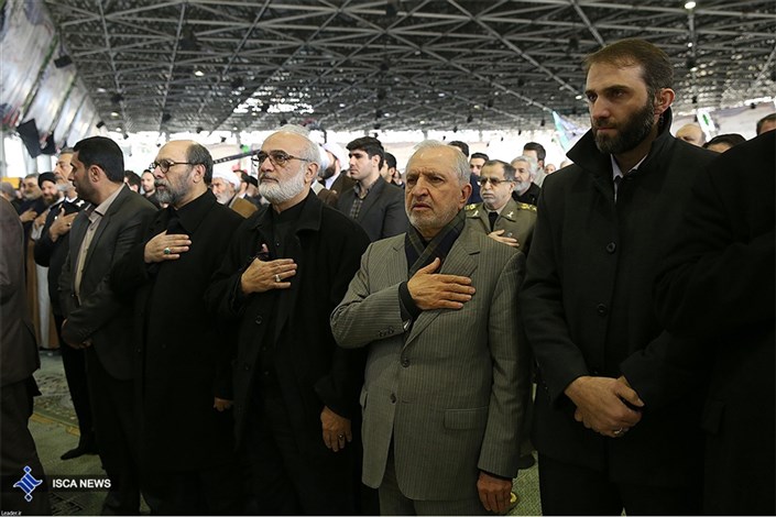 حضور دکتر میرزاده و مسئولان دانشگاه آزاد اسلامی در مراسم تشییع پیکر آیت الله هاشمی رفسنجانی