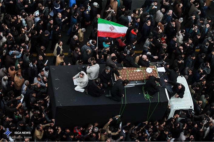  پوشش امدادی مراسم خاکسپاری حضرت آیت اله هاشمی رفسنجانی 