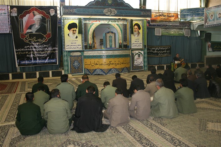 حضور در مراسم گرامیداشت ارتحال آیت الله هاشمی رفسنجانی توسط مجموعه دانشگاهیان دانشگاه آزاداسلامی واحد اقلید