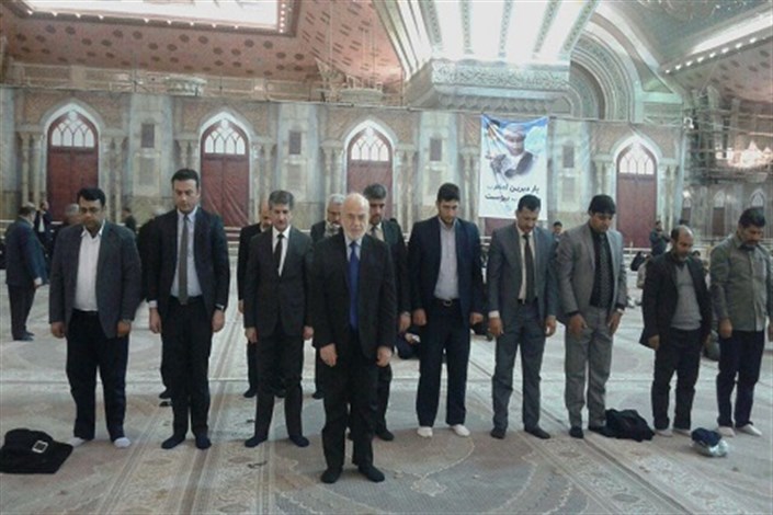 وزیر امور خارجه عراق به مقام شامخ امام راحل و یار دیرین ایشان ادای احترام کردند