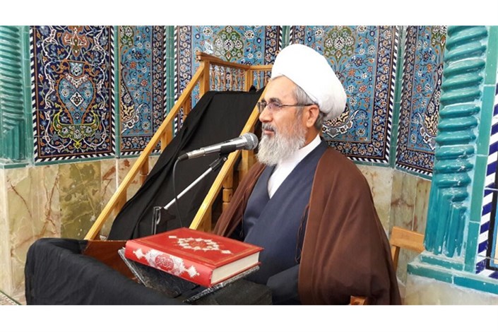  مراسم ارتحال آیت الله هاشمی رفسنجانی در مسجد جامع شهرستان خاش 