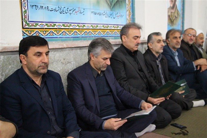 برگزاری مراسم ارتحال حضرت آیت الله هاشمی رفسنجانی در مصلای الغدیر شهرستان نور