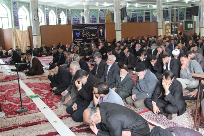 برگزاری مراسم یادبود آیت‌الله هاشمی رفسنجانی دردانشگاه آزاد اسلامی بوئین زهرا