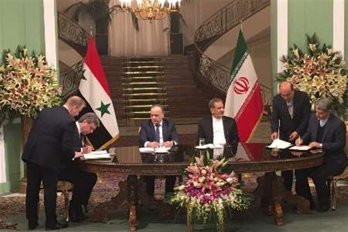 امضای پنج سند همکاری بین ایران و سوریه