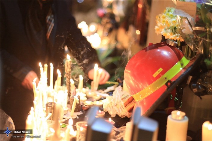 سروده های یک شاعر در وصف شهدای آتشنشان سانحه پلاسکو