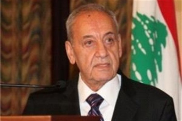 رئیس مجلس لبنان شهادت آتش نشانان ایرانی را تسلیت گفت