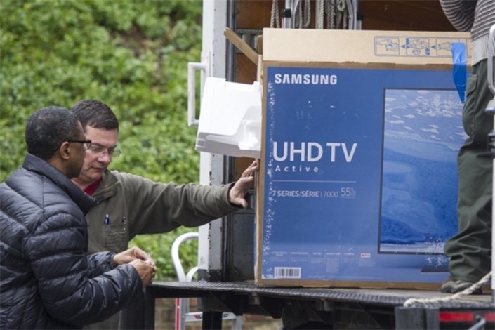 تلویزیون هوشمندی که برای خانه جدید اوباما خریدند/ عکس