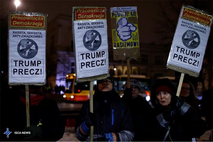 تظاهرات ضد ترامپ در آمریکا