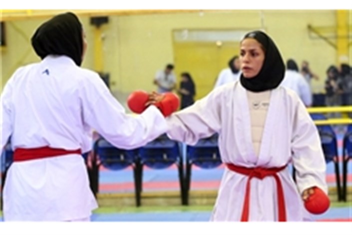 جدال بانوان کاراته دانشگاه آزاد اسلامی در لیگ برتر برای صدرنشینی