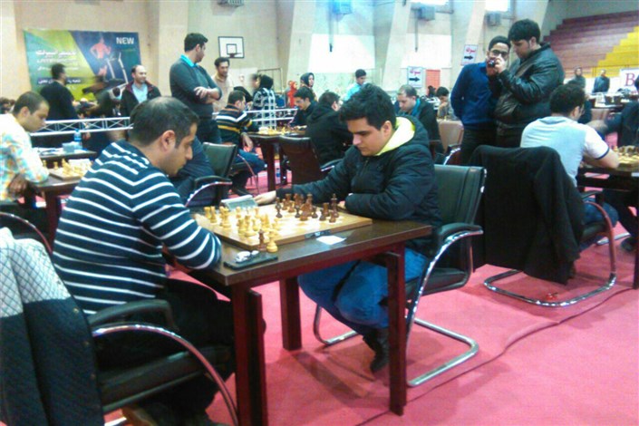نایب قهرمان دانشجوی واحد لاهیجان در مسابقات شطرنج بلیتس 