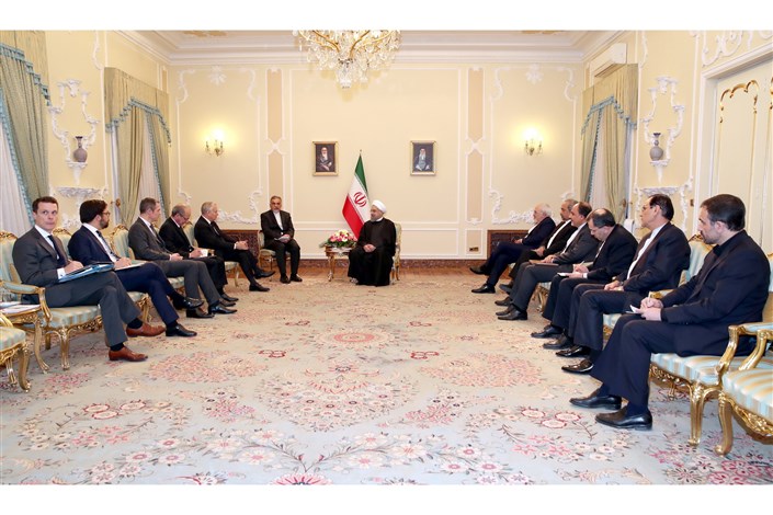 رییس جمهوری: ایران از گسترش و تعمیق روابط تهران – پاریس در همه حوزه ها استقبال می کند