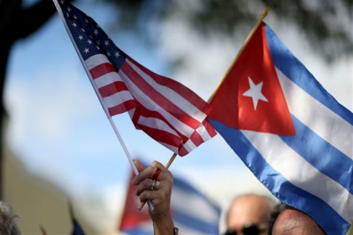 هیئت آمریکایی با رئیس جمهور کوبا دیدار کرد