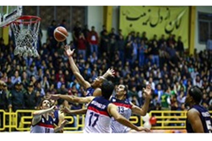 میزبانی تیم بسکتبال دانشگاه آزاد اسلامی از شهرداری گرگان