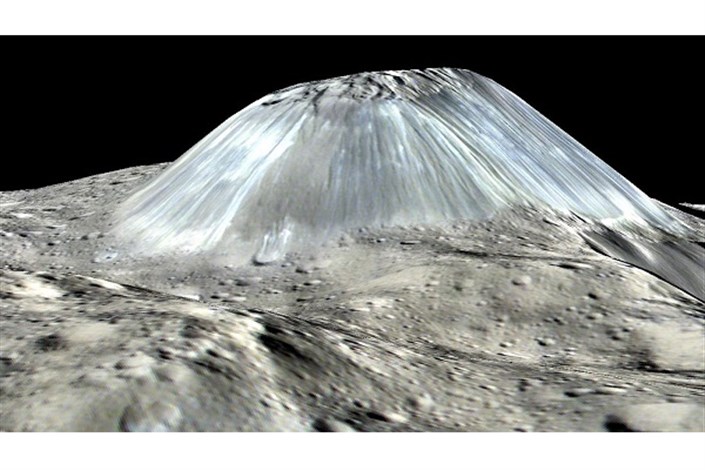 سطح سیارک سرس احتمالاً مملو از یخ فشان ها بوده است